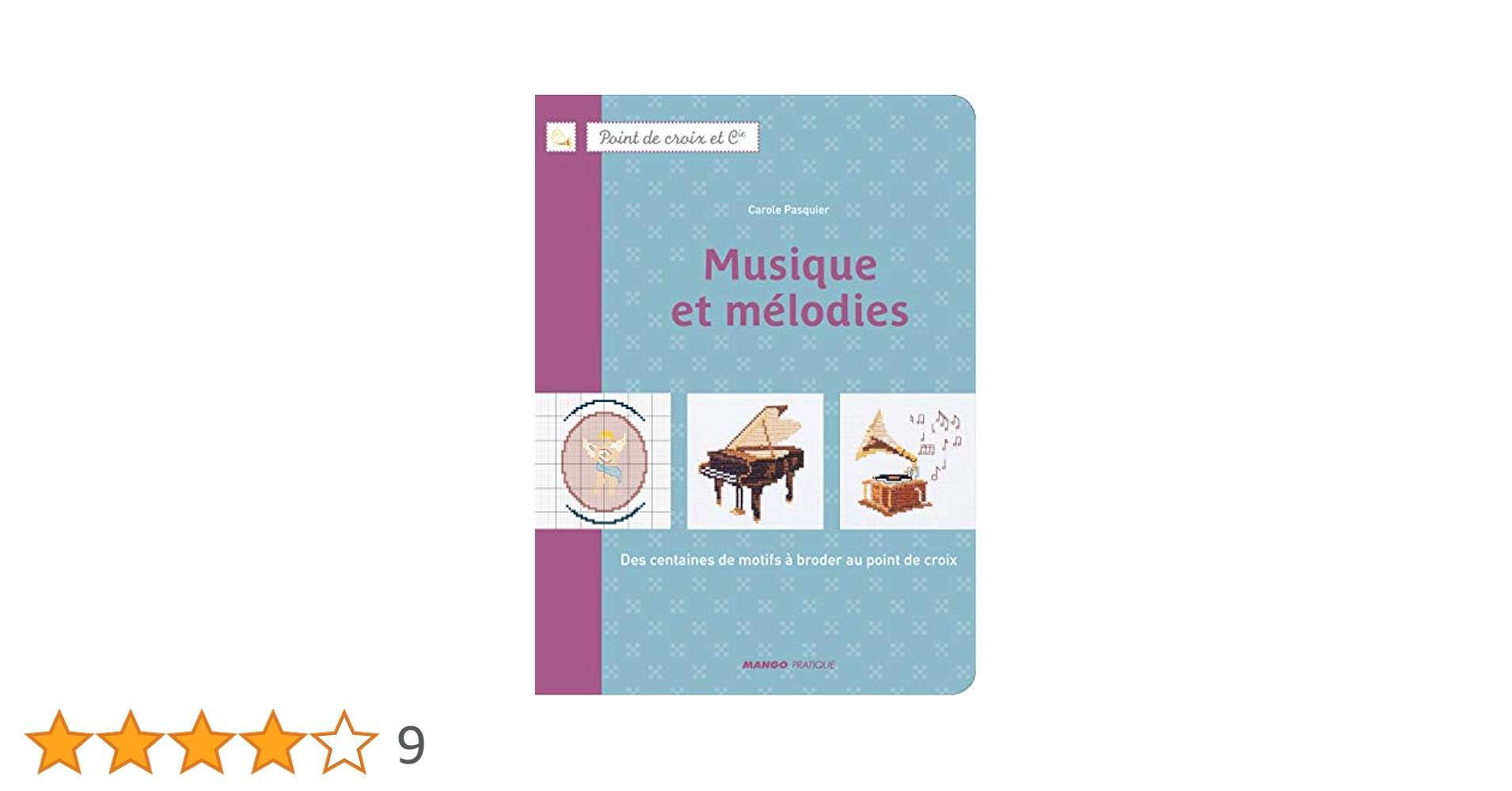 【希少・美品絶版書籍】MANGO社 クロスステッチ図案集 〝音楽とメロディ〟 m89784034759_1.jpg?1747099131